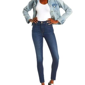 Madewell Magic Pocket 9" mid rise skinny jeans